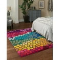 thumbnail image 5 of Unique Loom Estrella Collection Area Rug - Madrid (7' 1" x 10' Rectangle Multi/Cream), 5 of 8