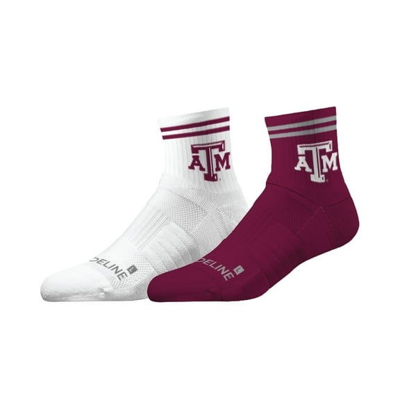Unisex Strideline Texas A&M Aggies Premium Knit 2-Pack Half Calf Socks Set