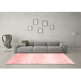 thumbnail image 3 of Ahgly Company Indoor Square Abstract Red Contemporary Area Rugs, 3' Square, 3 of 4