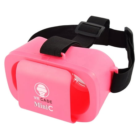 Unique Bargains Universal Adjustable Lens T-shaped Straps Mini 3D Virtual Reality Box VR Glasses