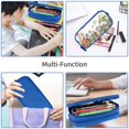 thumbnail image 5 of Goofa Herbs and Wildflowers Pattern Big Capacity Pencil Pen Case Office College Large Storage High Capacity Bag Pouch Holder Box Organizer, 5 of 9