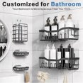 thumbnail image 4 of Bathroom Storage Shelf Modern Wall Mounted Shower for Kitchen Washbasin Dorm, 4 of 5