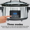 thumbnail image 3 of Hamilton Beach Hamilton Beach Programmable Stay or Go 6 Quart Slow Cooker, 3 of 7