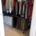 Evelots Pant/Jeans/Trouser Rolling TrolleyCloset with