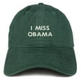 thumbnail image 1 of Trendy Apparel Shop I Miss Obama Embroidered Brushed Cotton Dad Hat Cap, 1 of 2
