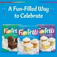 thumbnail image 2 of Pack of 4 Pillsbury Funfetti Cake Mix with Candy Bits - 15.3 oz - Package may vary, 2 of 6