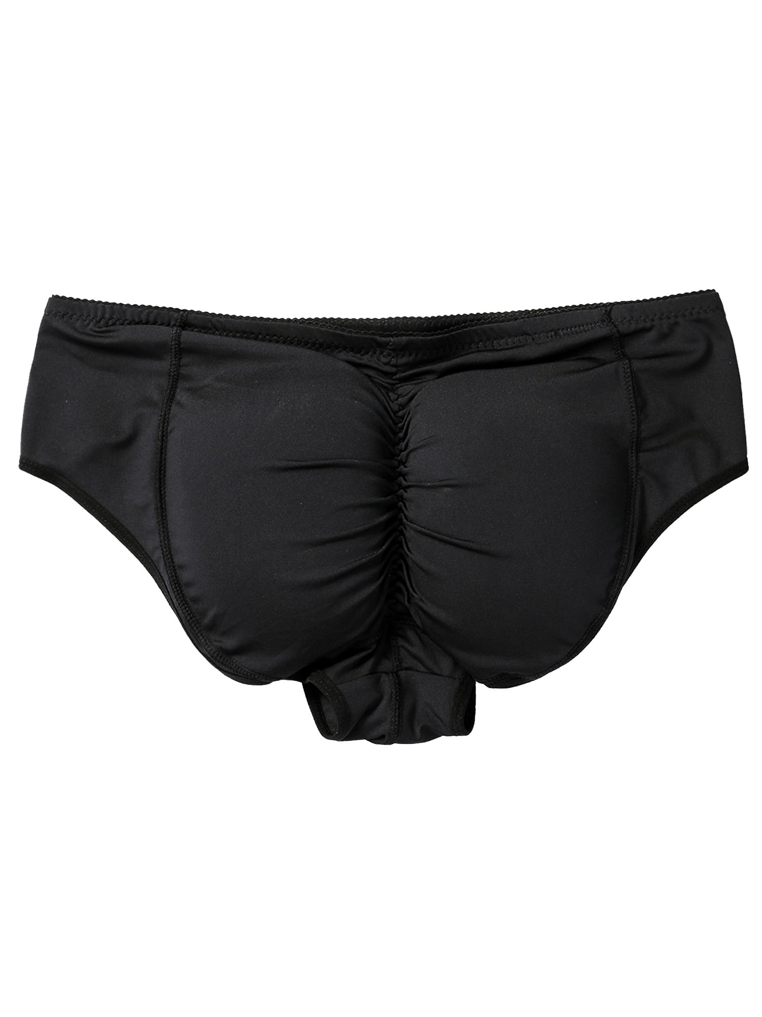 Atomic Black Elastic Hip Lifting Underwear