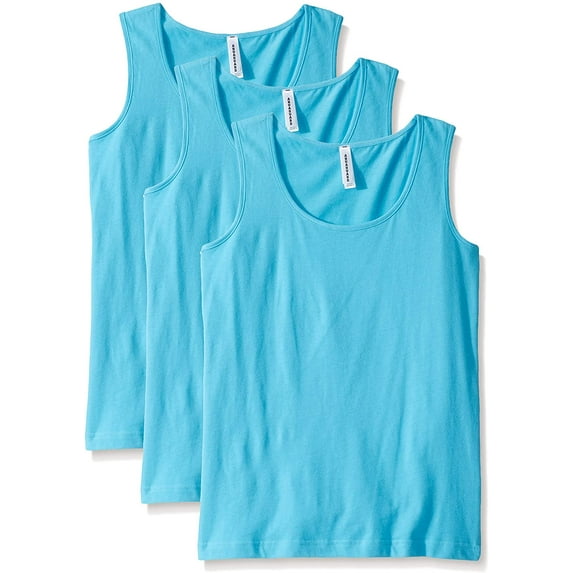 Aquaguard Women's Combed Ringspun Jersey Tank (3 Pack)