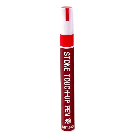 Oil Based Paint Pen For Stone Inscription Lettering, Waterproof Touch Up Marker For Gravestone Memorials, Weather Resistant Outdoor Cement Paint, Red (Red, 14*3)