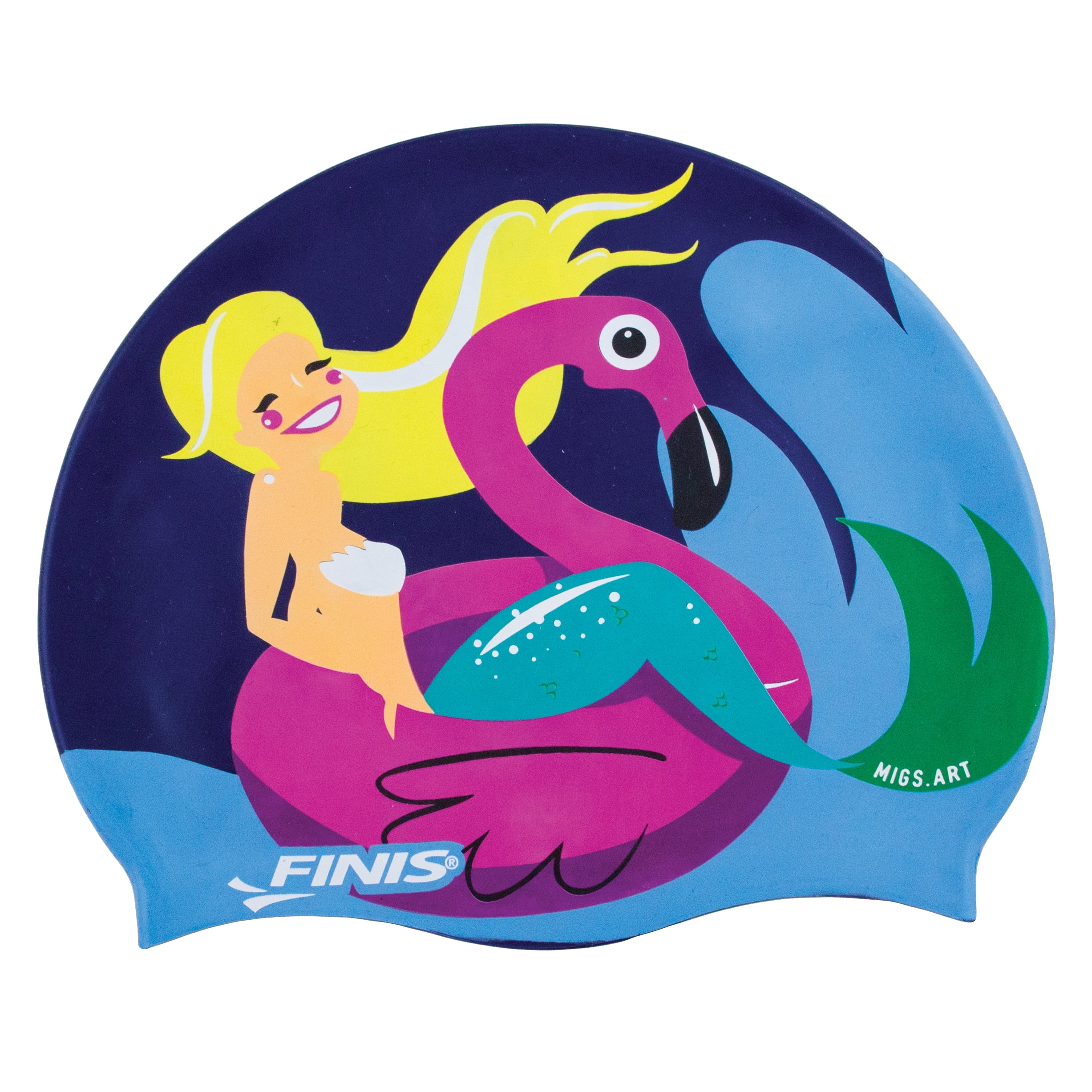 Finis Mermaid Silicone Swim Cap 
