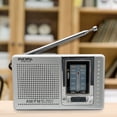 thumbnail image 4 of Cheers.US Portable Shortwave Radio FM Transistor Radio with Best Reception Battery Powered,for Gift,Elder,Home Receiver Telescopic Antenna Great Reception Easy Radi, 4 of 8