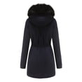 thumbnail image 7 of Women's Winter Coat Warm Puffer Jacket Waterproof Winter Parka Coat with Hood, 7 of 7