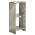 thumbnail image 4 of Safavieh Tristin Modern Marble End Table, Brown / Gray, 4 of 9