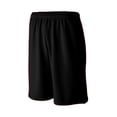 thumbnail image 1 of Pantalón corto atlético de malla absorbente para adultos NEGRO L Ropa deportiva Augusta 802, 1 of 1