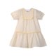 thumbnail image 1 of Vestido Beebay con detalle de encaje Y/d amarillo 12-18 meses, 1 of 5