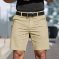 thumbnail image 2 of Men's 7 9 Inch Work Dress Shorts Casual Flat Front Lightweight Quick Dry, 2 of 4