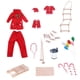 thumbnail image 2 of Ropa de muñecas en miniatura CUTICAT accesorios de ropa de muñecas de Navidad 31 piezas, 2 of 8