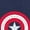 NAVY, variant on Marvel Captain America: Brave New World - Icon - Women's Short Sleeve Graphic T-Shirt