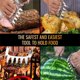 thumbnail image 5 of Barbacoa Regalo Hombres Mujeres Original Idea de Regalo de Navidad Utensilios de Tenedor de Carne, Regalos Hombres Garras de Carne, Garras de Cerdo Tiradas Accesorios de Barbacoa para Chef Barbacoa, 5 of 5