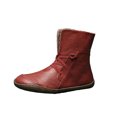 thumbnail image 2 of Nuevas botas de tubo medio para mujer de otoño/invierno, botas planas de color sólido, botas de nieve para mujer Wmkox8yii ghj1450, 2 of 5