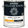 thumbnail image 2 of Rust-Oleum Colour Spark™ Paint + Primer, Primer Flat, White 3.78 L, 2 of 2