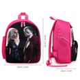 thumbnail image 2 of Joker Folie A Deux Harley Quinn Schoolbag Backpack Lightweight Daypack Adjustable Satchel Bookbag Shoulders Rucksack Travel Bag, 2 of 6