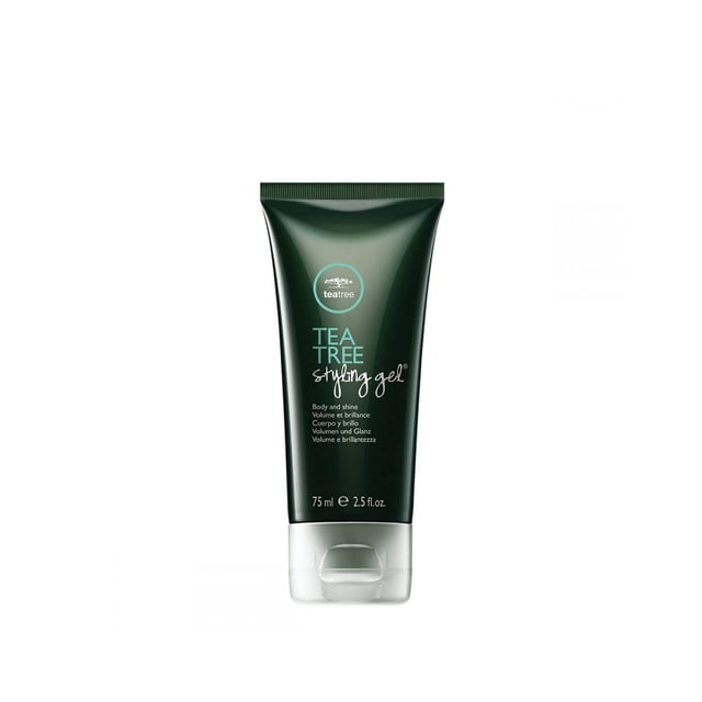 Gel para peinar Tea Tree fijación media alto brillo 75 ml para todo el cabello