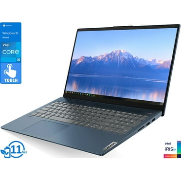 Lenovo IdeaPad 5 Laptop, 15.6" IPS FHD Touch Display, Intel Core i5-1135G7 Upto 4.2GHz, 8GB RAM, 1TB NVMe SSD, HDMI, DisplayPort via USB-C, Card Reader, Wi-Fi, Bluetooth, Windows 10 Home
