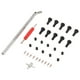 thumbnail image 4 of Extractor De Vástago De Válvula, Kit De Reparación De Vástago De Válvula De Neumático Durable Resistente Al Desgaste 33 Piezas ABS Metal Resistente Para Vehículos ANGGREK Tire Valve Stem Installer, 4 of 8
