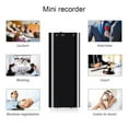 thumbnail image 2 of Tape recorder with USB Port 3-in-1 Mp3 Player Professional Voice Digital Audio Mini Voice Recorder 192Kbps Recording WAV, 2 of 11