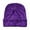 Dark Purple, variant on Unisex Solid Color Waffle Knit Beanie Fashion Winter Hat Textured Pattern Knitted Slouchy Hat Comfortable Warm Cap for Outdoor and Casual Wear Orange,One Size