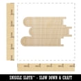 thumbnail image 2 of Stack of Books Reading Wood Shape Unfinished Piece Cutout Craft DIY Projects - 4.70 Inch Size - 1/8 Inch Thick, 2 of 7