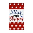 thumbnail image 2 of Independence Day Kitchen Towel - Patriotic Red White Blue Stars Stripes Dish Cloth, 4th of July Decor Absorbent Tea Towel for Cooking Baking and Party Supplies， American Flag Theme Hand Towel, 2 of 6