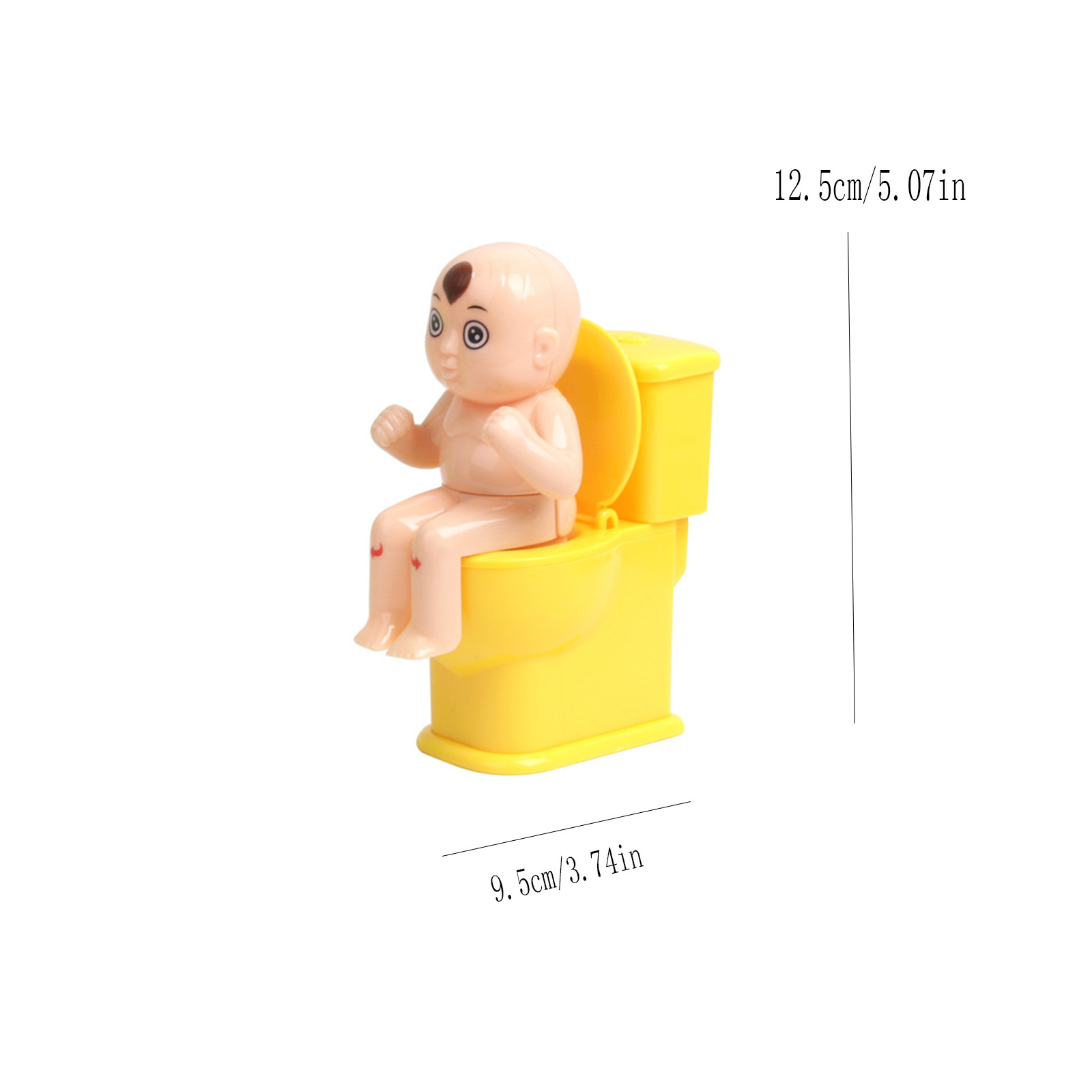 Novelty Water Spray Toilet Doll Toy,Trick Toilet The Toilet Toy patio furniture