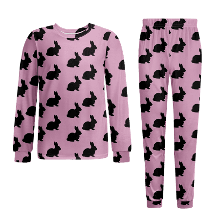 

Easter Pajamas-Pajamas For Girl - Pajamas For Girl Set Easterr Bunny Egg Carrot Kawaii Pajamas Size 130