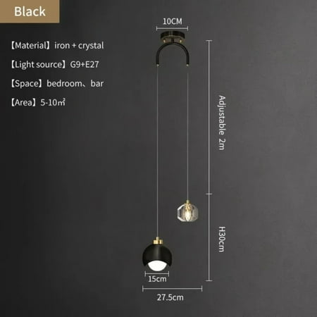 

FPWNGL Modern Nordic LED Pendant Light Room Decor Starry Sky Romanti Living Room Light Designer Decorative Bedroom Lighting