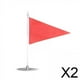 thumbnail image 1 of Pastillas de bandera de golf,Pasta de bandera de golf Mini accesorio de entrenamiento,Pasta de bandera de golf en miniatura para práctica de patio de práctica,Juego con, 1 of 8