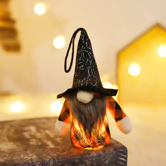 Godderr Dwarf Doll Decorative Cute Shape Faceless Doll Charm Comes With Batteries 6x3x2inch