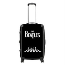 Rocksax Unisex The Beatles Official Tour Series Luggage/Suitcase By Rocksax - Abbey Road B/W - Medium 80L