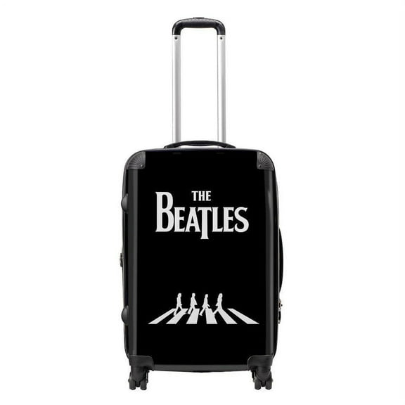 Rocksax Unisex The Beatles Official Tour Series Luggage/Suitcase By Rocksax - Abbey Road B/W - Medium 80L