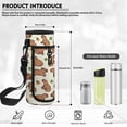 thumbnail image 5 of HUIACONG Fruit Leaf Capybara Backpack Set 4-IN-1 for 10-14 Years Boys Girls Lightweight Portable School Backpack Detachable Lunch Box Pencil Case Water Bottle Holder, 5 of 7