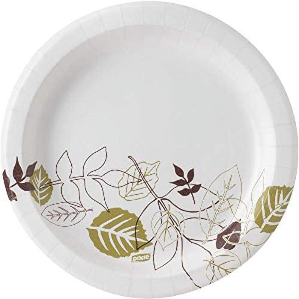 Dixie 8.5" Medium-Weight Paper Plates by GP PRO (Georgia-Pacific), Pathways, UX9PATHPB, 600 Count (300 Plates Per Pack, 2 Packs Per Case)