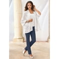 thumbnail image 3 of Roaman's Women's Plus Size Lace Swing Jacket, 3 of 3