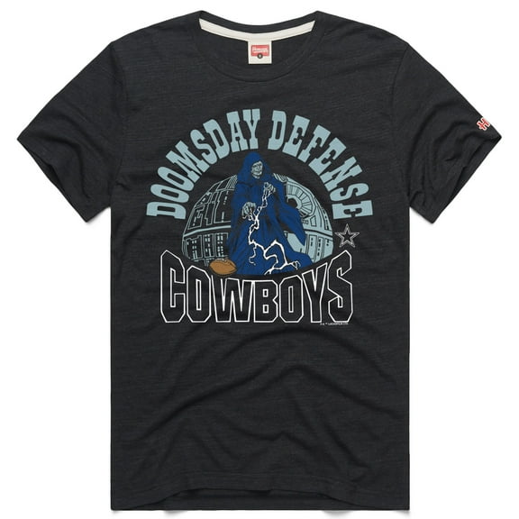 Unisex Homage Charcoal Dallas Cowboys Star Wars x NFL Tri-Blend T-Shirt