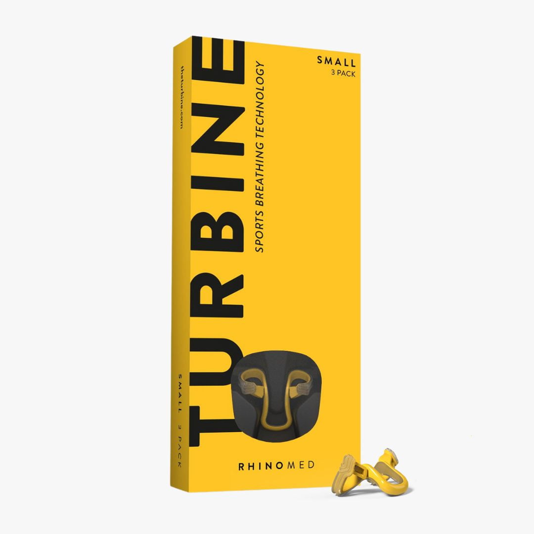 Turbine Breathing Nasal Dilator | Small 3 pack | Improve Airflow & Reduce Congestion | Nasal Strip Alternative | Comfortable Breathing Aid for Sports & Workout Performance