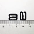 thumbnail image 3 of Hebillas de aro ajustables para coser sujetadores con 9 formas, 100 unidades Gancho 13mmx10mm, 3 of 6