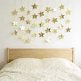 thumbnail image 4 of Guirnalda de papel con estrellas doradas, 400 cm, 7 estilos, para Navidad y fiestas de cumpleaños, 4 of 7