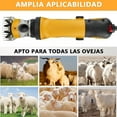 thumbnail image 3 of Sheep Shears,900W 6 Speeds Professional Electric Sheep Clippers, Alpacas, Goats and Thick Coat Animals, Farm Livestock Grooming Kit,Yellow, 3 of 9