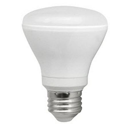 - TCP LED10R20D41K Single 10 Watt Frosted Dimmable R20 Medium (E26) LED Bulb - 4100K