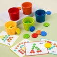 thumbnail image 2 of Tazas apilables con forma de arcoíris, juguete educativo para niños, 2 of 5